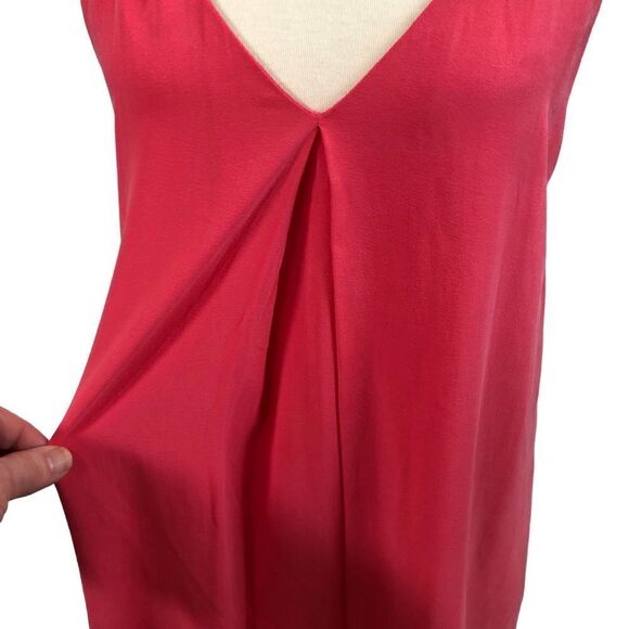 Alice + Olivia Women's Top Spaghetti Strap Fully Lined Coral Size Medium - Picture 5 of 10